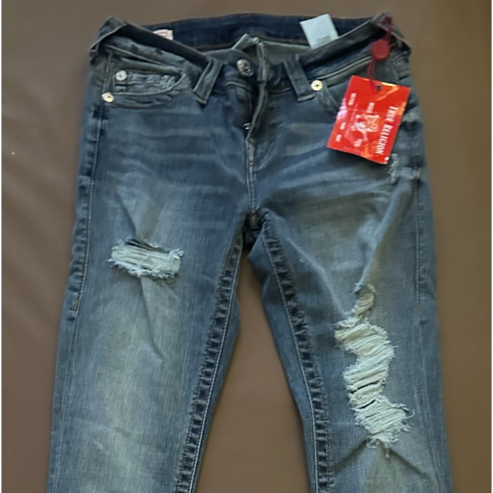 True Religion Halle mid rise super skinny